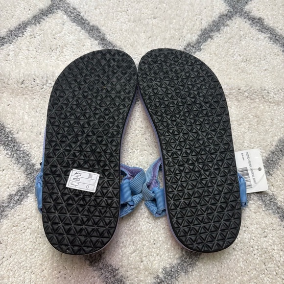 NWT Teva Original Universal Junior Sandals Purple Blue Youth Size 6 Eva Sole - Picture 8 of 9